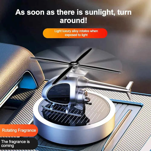 Perfume Solar Power Helicopter Air Freshener alternate view