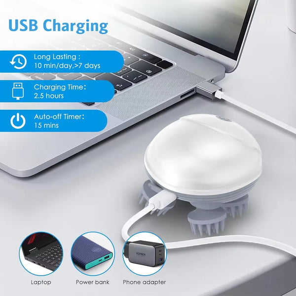 Smart Scalp Massager — alternate view