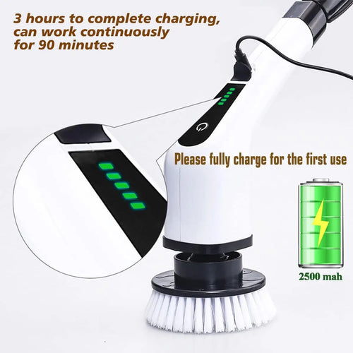 9 in 1 Electric Cleaning Brush alternate view