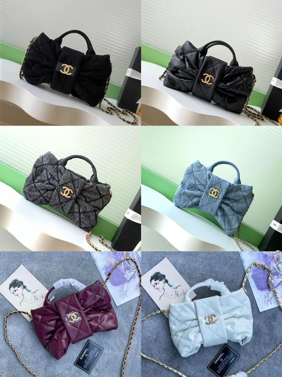 Chanel Quilted Handle Bag | Classic Structured Bag | 24×5×15cm