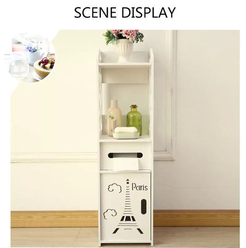 Slim Bathroom Storage Cabinet | خزانة تخزين حمام نحيفة