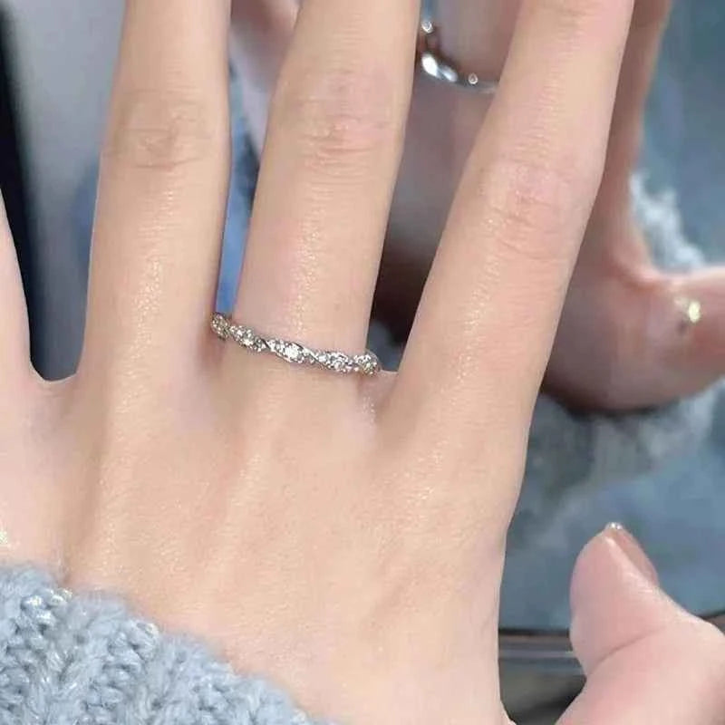 S999 Sterling Silver Love Ring