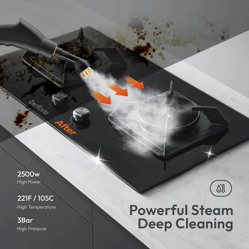1.2L Steam Cleaner 220V/110V EU/US Plug | منظف بالبخار 1.2 لتر 220/110 فولت alternate view