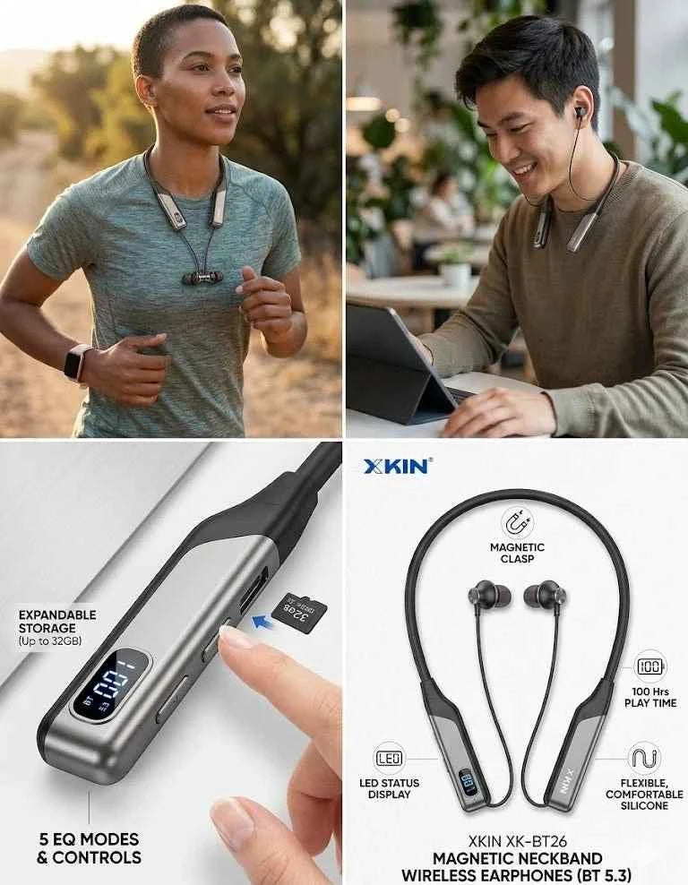 XKIN โ True Wireless Earphones RGB Charging Case
