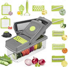14 in 1 Multifunctional Vegetable Chopper, Mandoline Dicer, Slicer, With Container Box 1