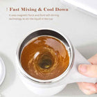 380mL Self Stirring Mug with Lid 3
