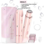 SilkySplash 2-in-1 Women's Electric Shaver & Trimmer | Waterproof Rechargeable 3