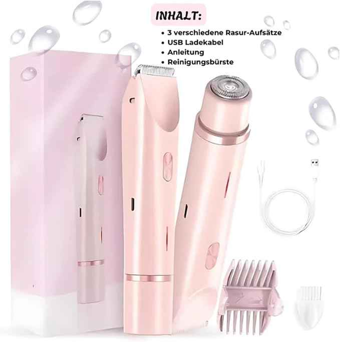 Silky Splash Vamaro Electric Shaver – Waterproof Rechargeable Lady Shaver