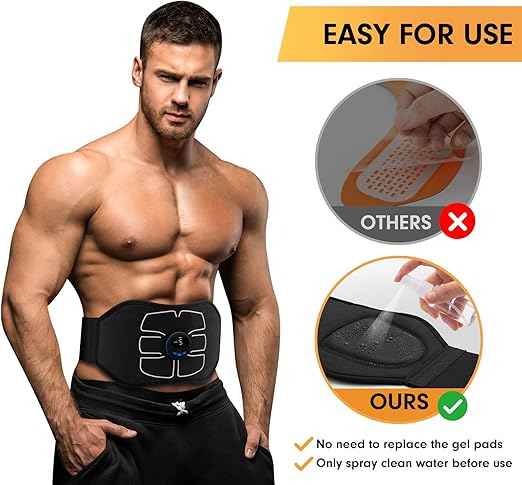 Abdominal Toning Belt – ABS Stimulator Workout Fitness Belt