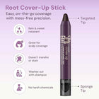 Style Edit Root Cover Up Stick – Black, Instant Touch-Up for Hair Roots 3