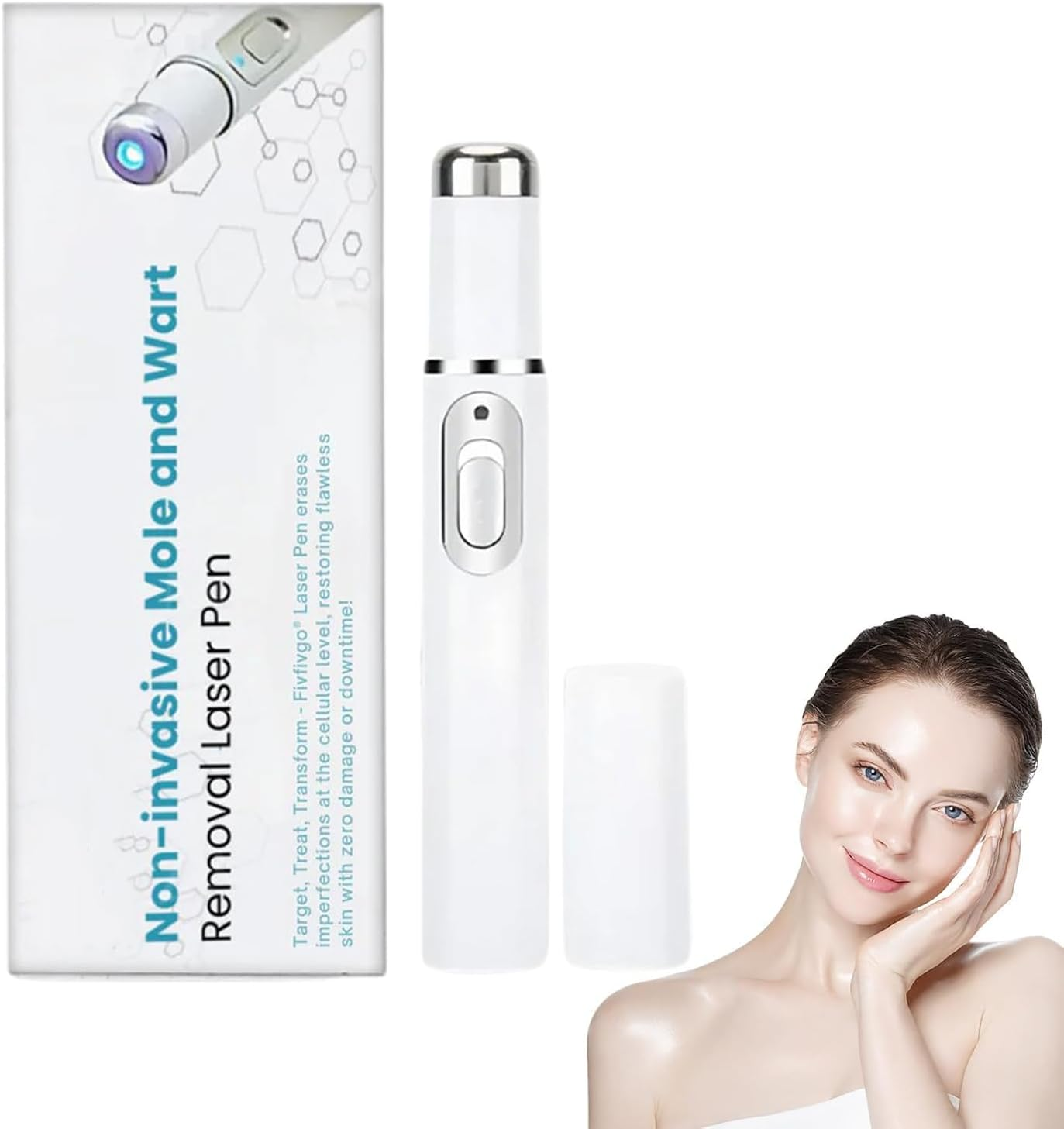 Non-Invasive Mole and Wart Removal Laser Pen - Majlismart