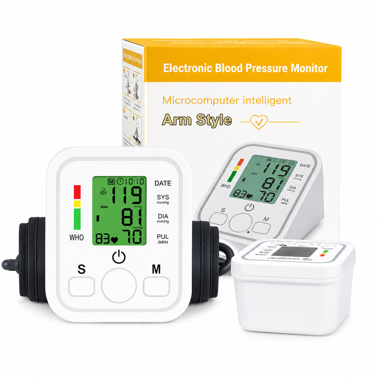 Automatic Digital Arm Blood Pressure Monitor - Majlismart