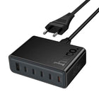 Hoco – 6-in-1 Fast Charger Hub USB-C Multi-Port 2