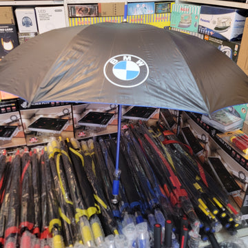 BMW Imported Umbrella – Unbreakable Parachute Quality & best for storm winds