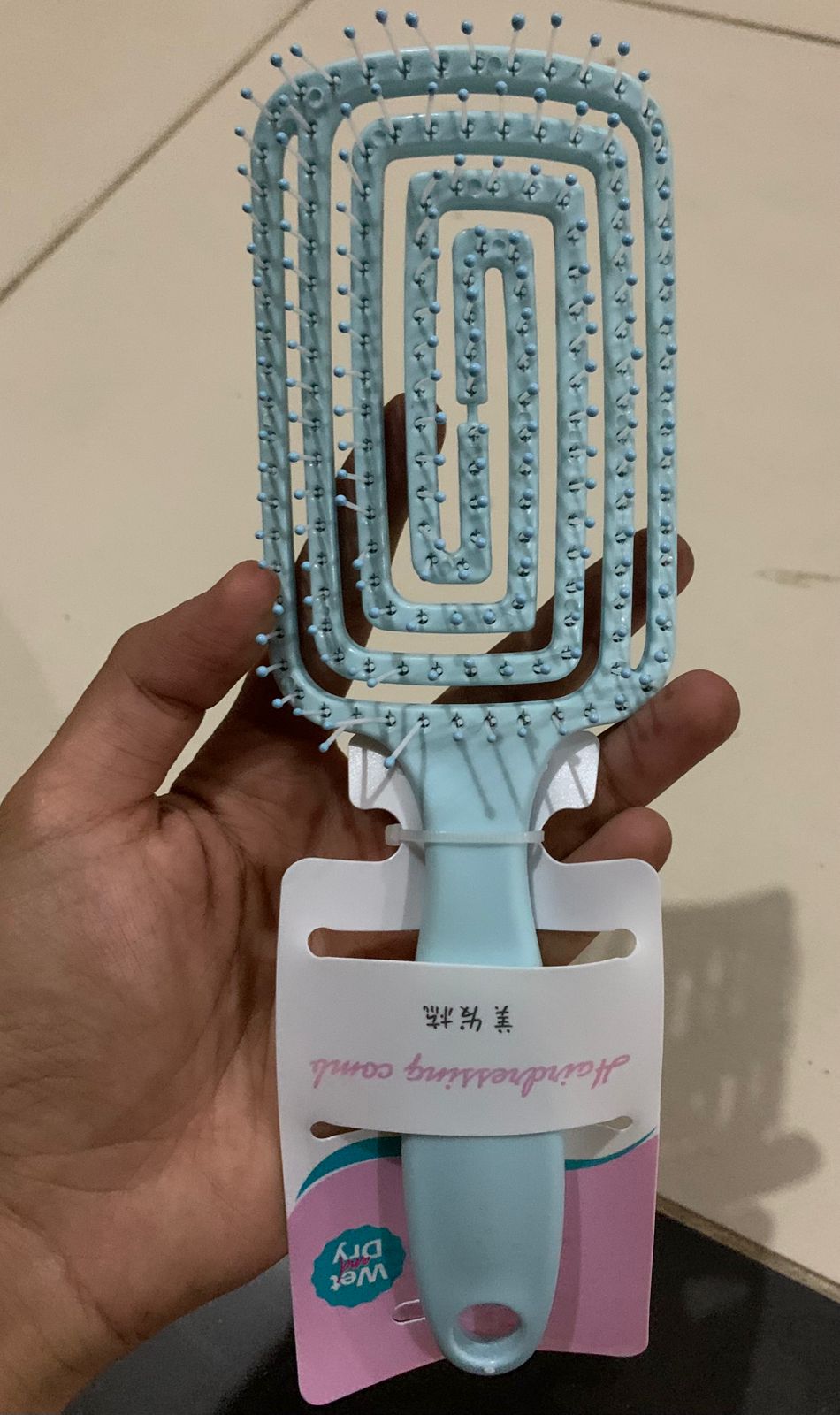 2-in-1 Scalp Massager Comb – Relaxing Hair Brush for Deep Scalp Stimulation & Improved Hair Growth (Random Color)