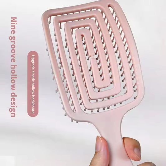 2-in-1 Scalp Massager Comb – Relaxing Hair Brush for Deep Scalp Stimulation & Improved Hair Growth (Random Color)