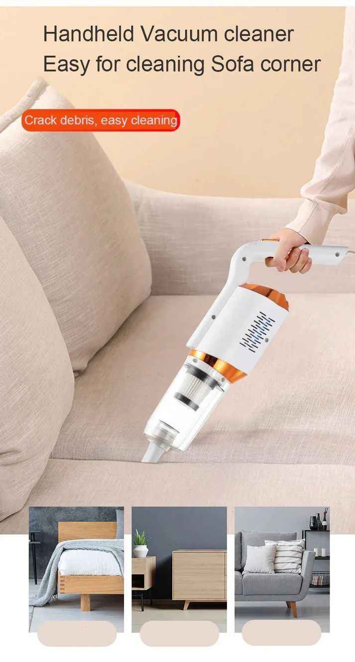 3-in-1 Wireless Vacuum Cleaner – LED Light & Cordless 120W