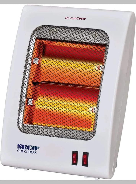 SECO G.M Climax SG-381 Quartz Heater – 800W | Dual Heat Settings | Energy-Efficient Room Heater