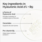 Hyaluronic Acid 2% + B5 Hydrating Serum with Ceramides 30ml | سيروم الهيالورونيك 6