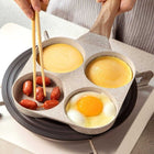 4-Hole Household Nonstick Frying Pan 1