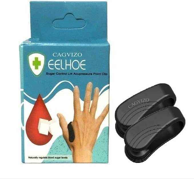 Sugar Control Acupressure Thumb Clip – Pressure Point Wellness Aid
