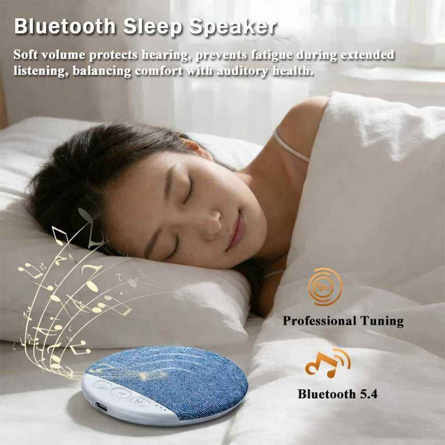 Bluetooth Pillow Speaker for Sleeping – Wireless, Ultra-Thin Design