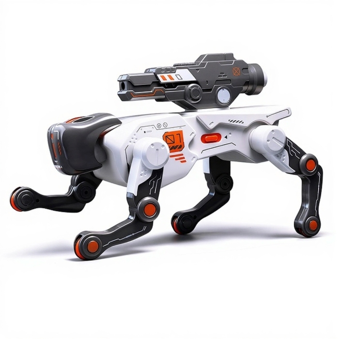AI Intelligent Mechanical Dog – 2.4GHz Remote Control Robot - Majlismart