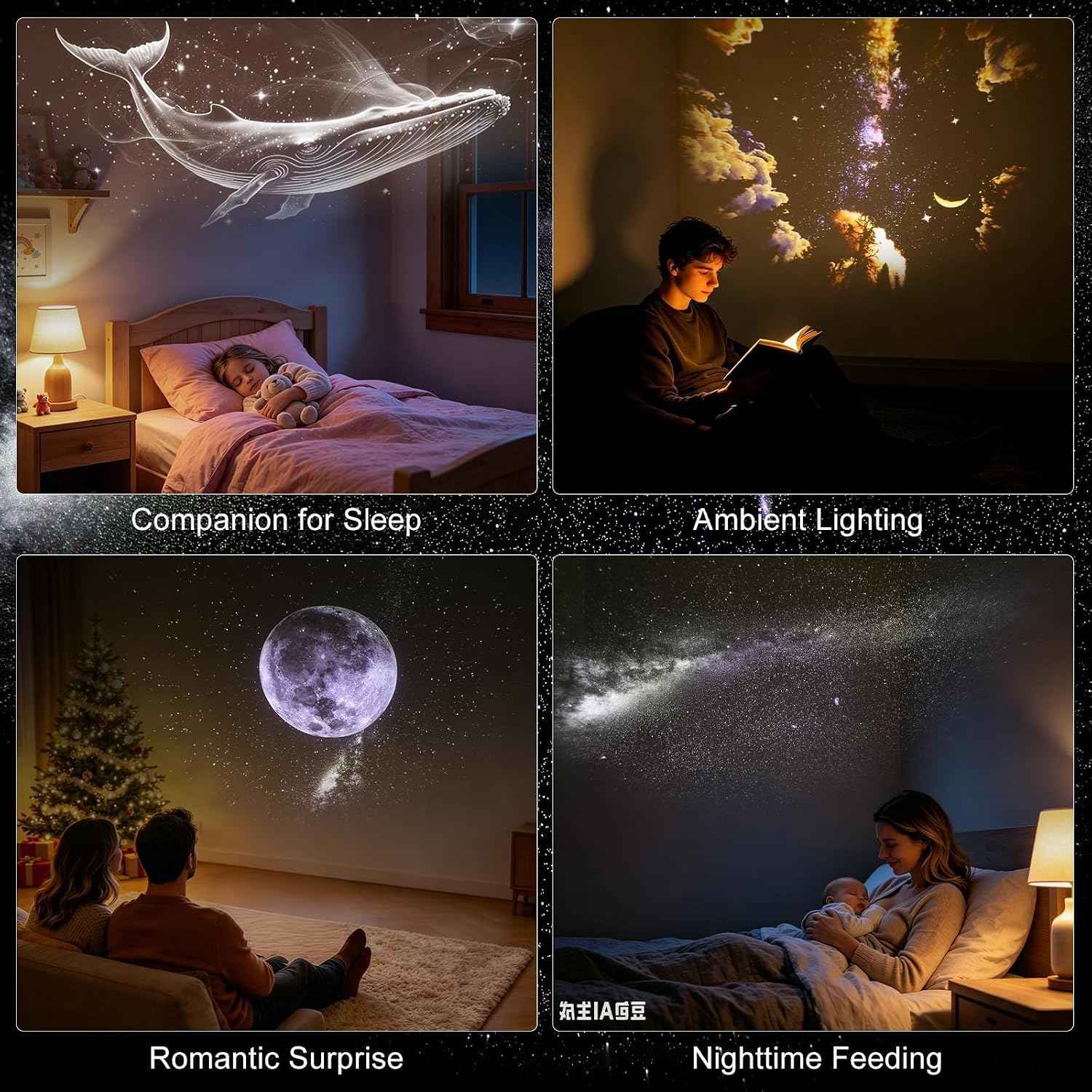 Portable Mini USB Starry Sky Projection Lamp | Galaxy Night Light