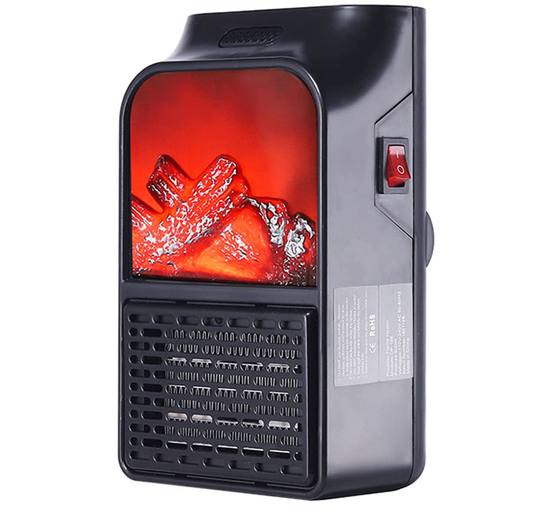 900W Heater Plug in Wall Portable Electric Heater with Remote Energy Efficient Mini PTC Space Heater with Led Display and Timer