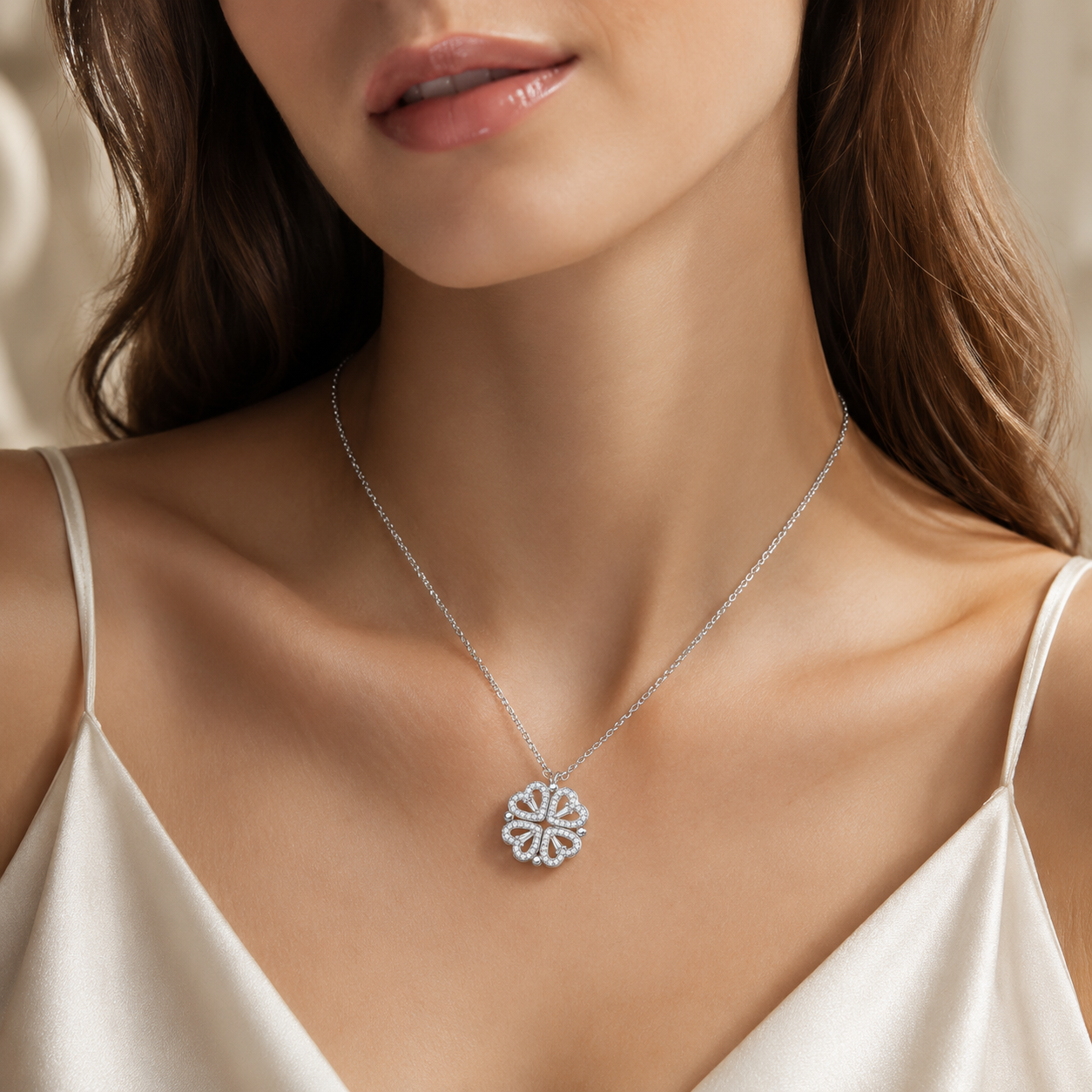 Four-Leaf Clover Necklace - Majlismart