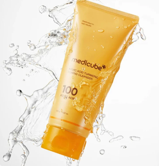 Medicube - Kojic Acid Turmeric Toning Cleanser - Majlismart
