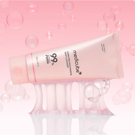 Medicube - PDRN Pink Niacinamide Whip Cleanser - Majlismart