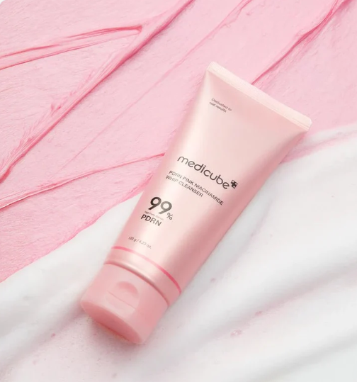 Medicube - PDRN Pink Niacinamide Whip Cleanser - Majlismart