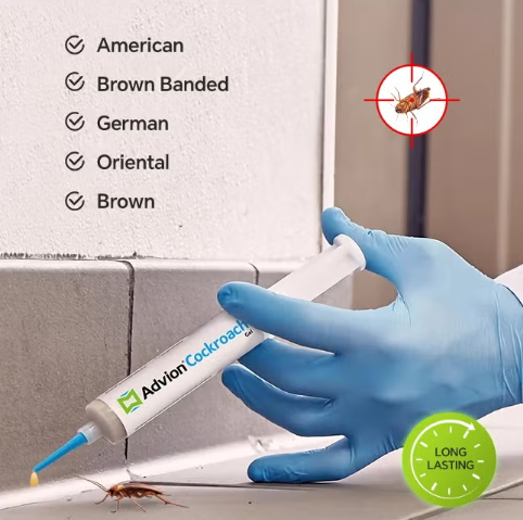 Advion Cockroach Gel Bait. Cockroach killer Gel 1 tube 1x30 gram alternate view