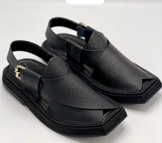 Double Sole Black Dotted