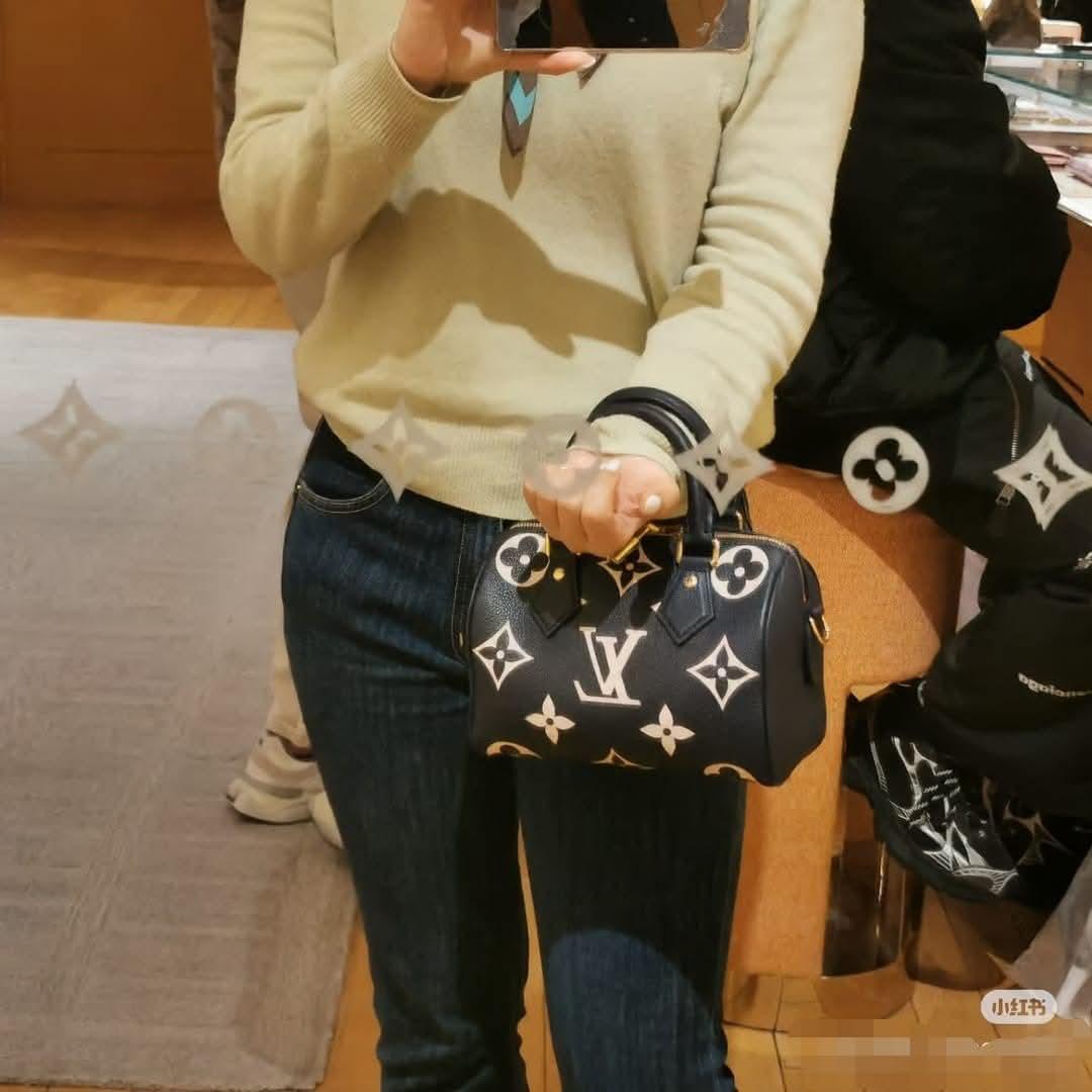 Louis Vuitton Inspired Tote Bag | Iconic Monogram Bag with Box | 20×12×14cm