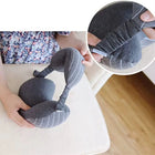 Foldable U-Shape Travel Neck Pillow | Soft Portable Neck Support Cushion | وسادة رقبة قابلة للطي 1