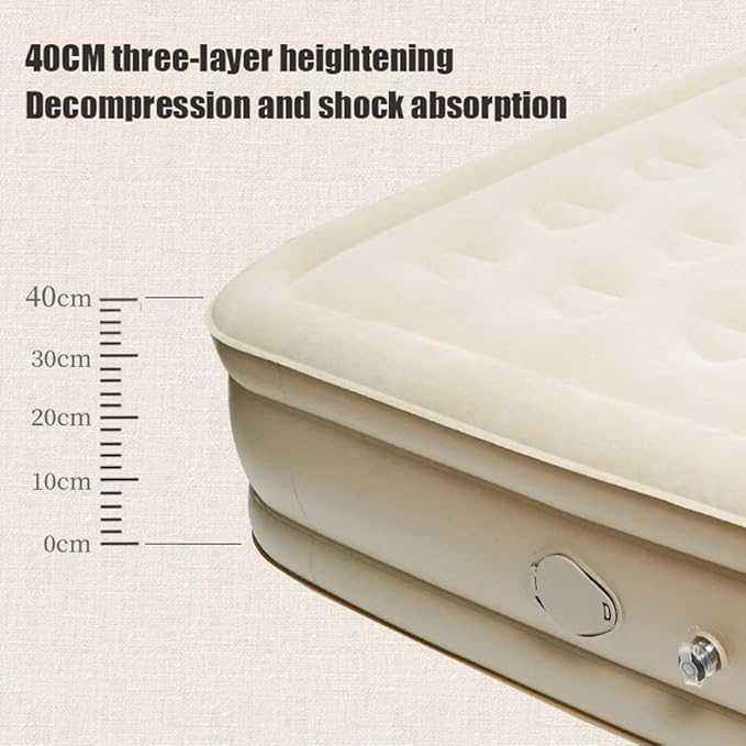 Camping Air Mattress – Inflatable Portable Outdoor Sleeping Bed