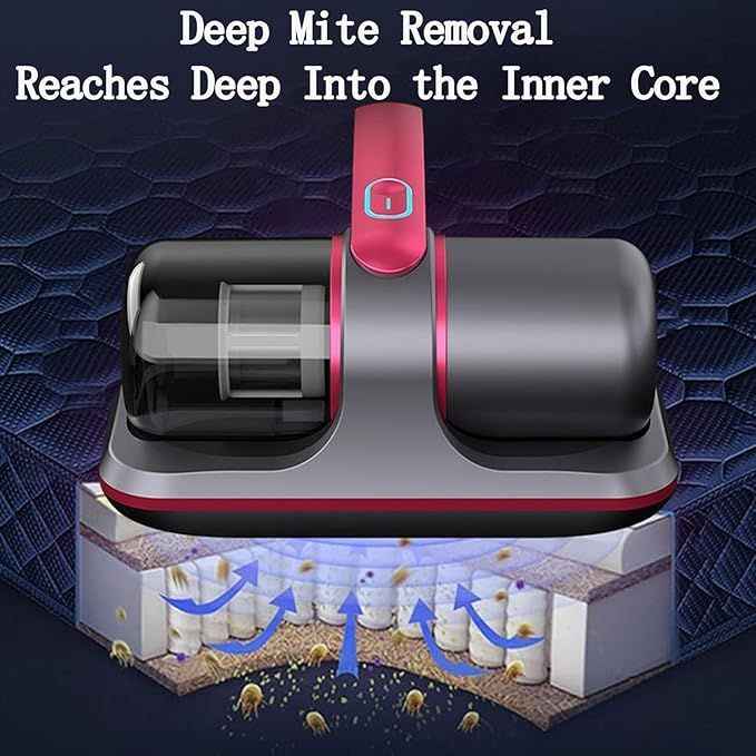 Bed Vacuum Cleaner – UV Mite Removal, Strong Suction, Anti-Allergen