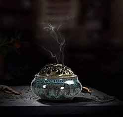 Ceramic Incense Burner — alternate view