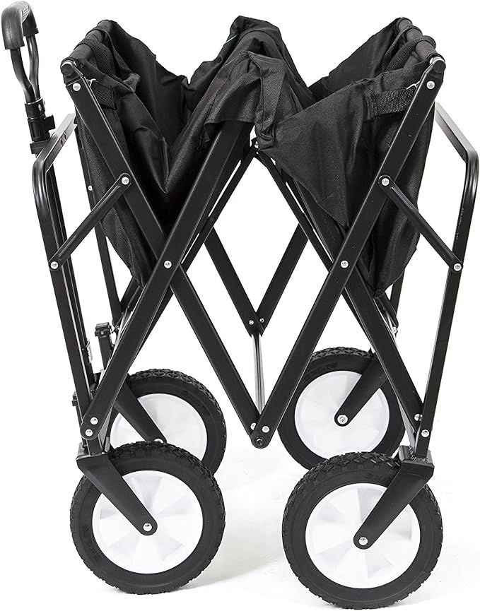 Collapsible Folding Outdoor Utility Wagon – Large Capacity, No Assembly