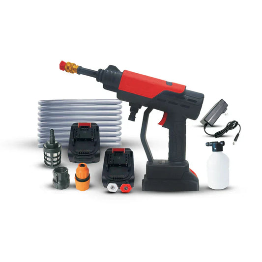 Battery-Powered High-Pressure 5M Electric Sprayer Cordless Water for Garden & Car Wash Cleaning