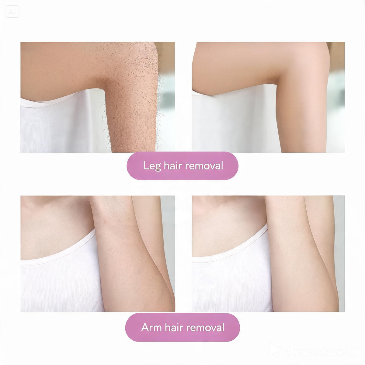 Crystal Hair Eraser - Painless Reusable Hair Removal - Majlismart
