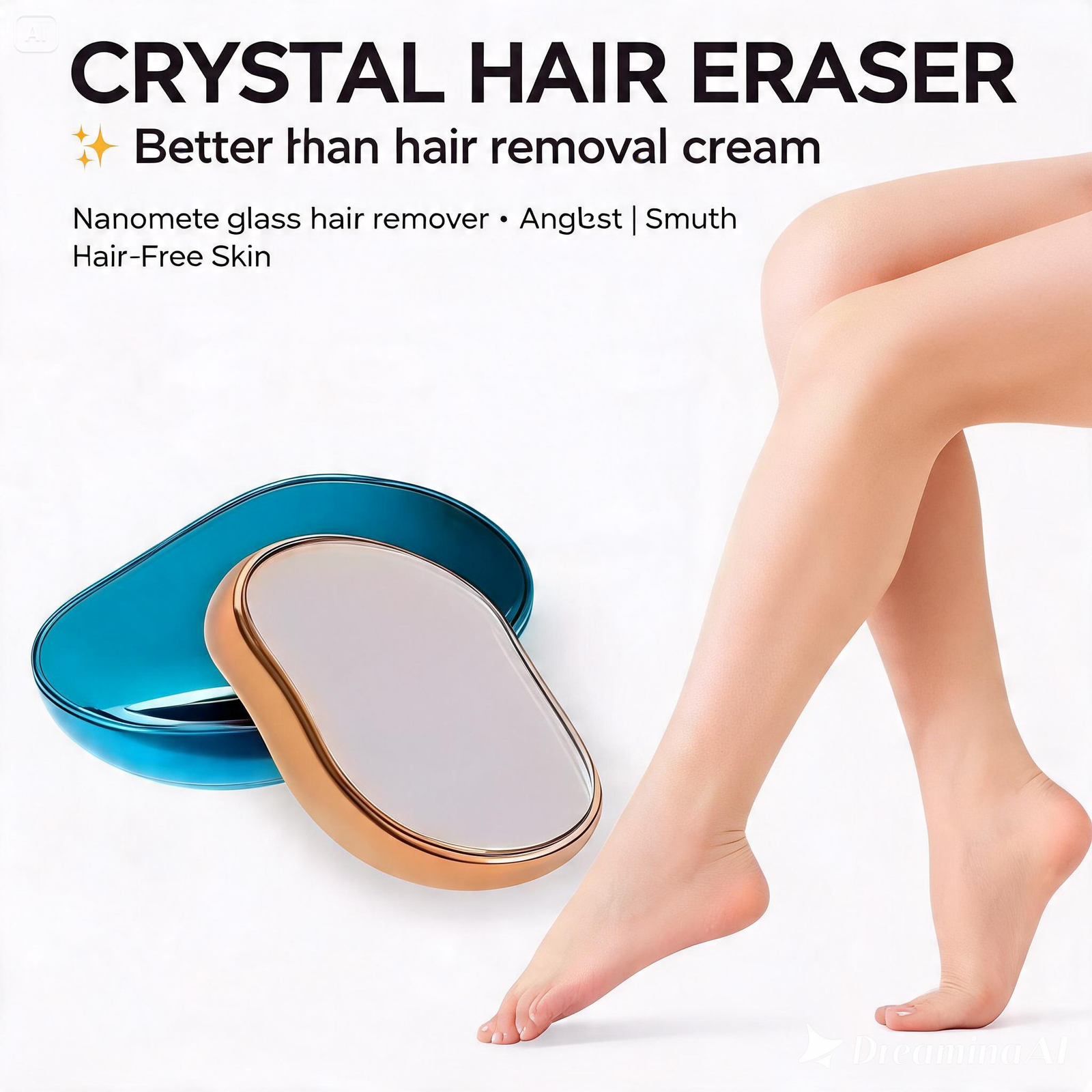 Crystal Hair Eraser - Painless Reusable Hair Removal - Majlismart