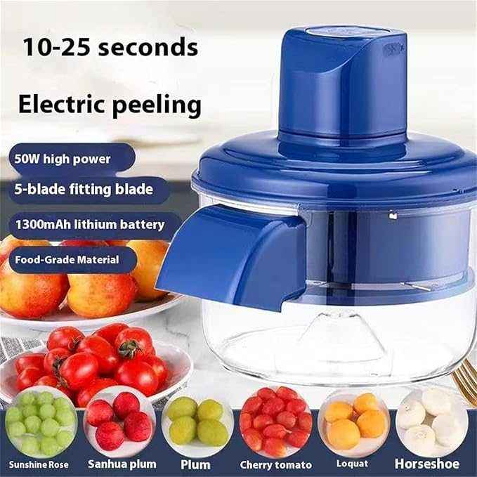 Automatic Small Fruit Peeler Machine – Electric Apple Orange Peeler