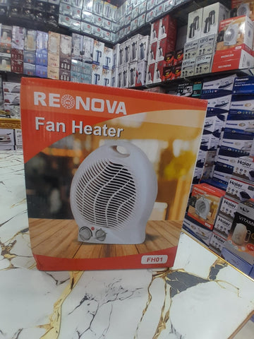 REONOVA FH01 Fan Heater – 2000W Portable Room Heater