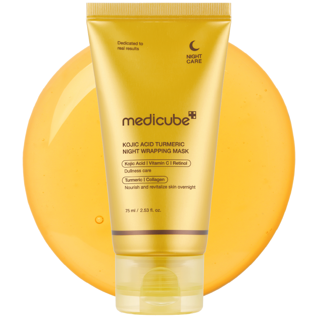 Medicube Kojic Acid Turmeric Overnight Wrapping Peel Off Mask