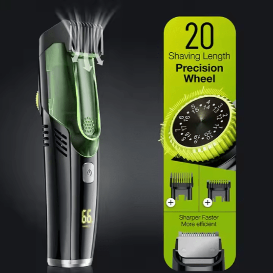 Hair Clipper with Vacuum Cleaner - Majlismart