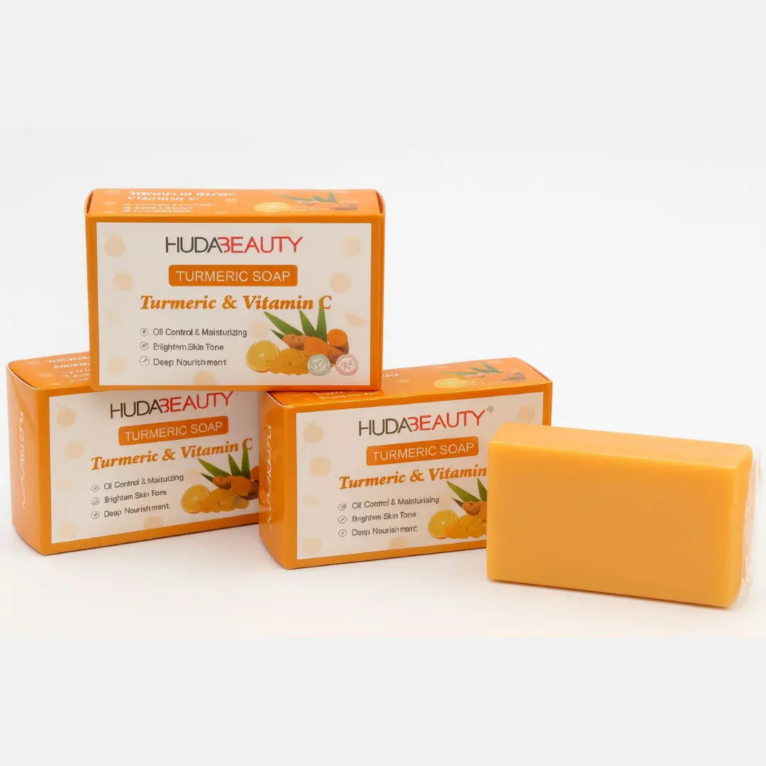 Huda Beauty Turmeric Vitamin C Soap