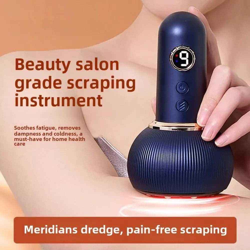Smart Electric Vacuum Suction Scraping Therapy Massager – Cupping & Gua Sha